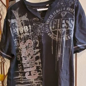 Mens guess shirt